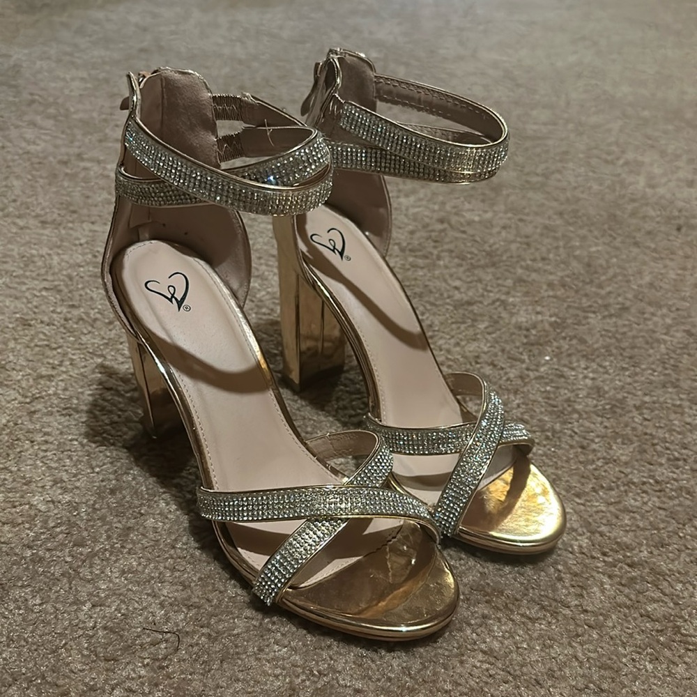Rose Gold Heels